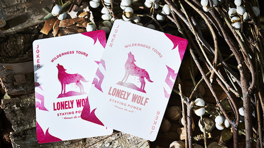 Lonely Wolf (PINK) by Bocopo - Pokerdeck