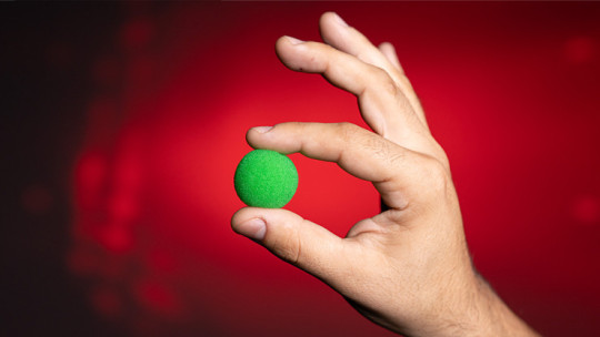 Magic Sponge Balls 4PK GREEN 1" by Murphy's Magic