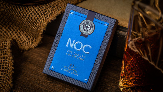 NOC (Blue) The Luxury Collection by Riffle Shuffle x The House of - Pokerdeck