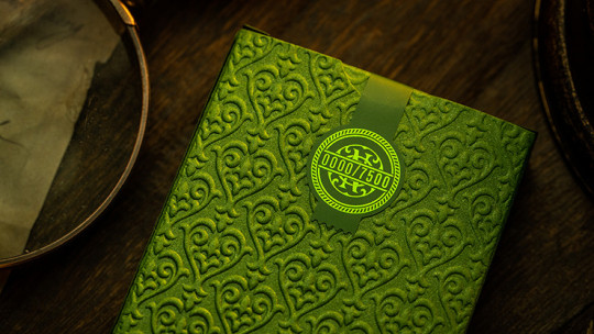 NOC (Green) The Luxury Collection by Riffle Shuffle x The House of - Pokerdeck