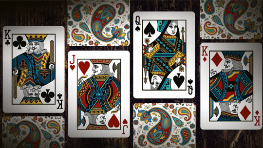 Paisley Poker Mini by Dutch Card House Company - Pokerdeck