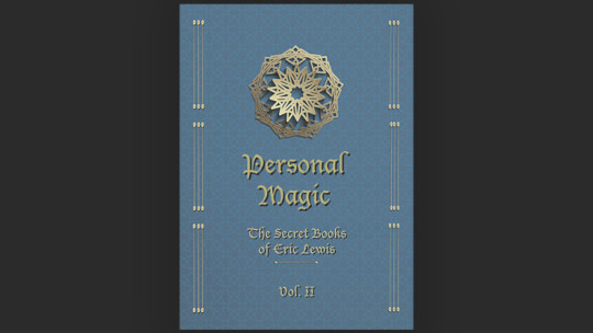 Personal Magic, The Secret Books of Eric Lewis, Vol.2 - Buch