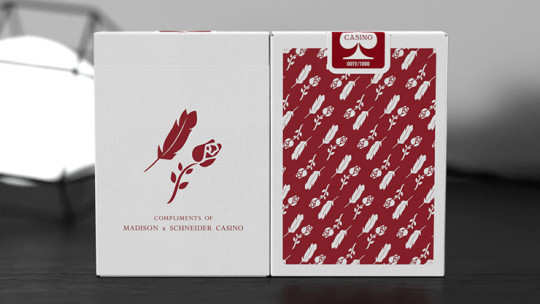 Red MxS Casino by Madison x Schneider - Pokerdeck