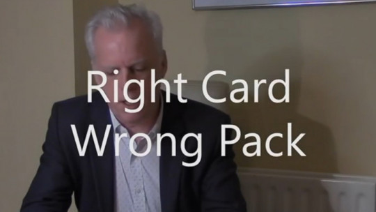 Right Card, Wrong Pack by Brian Lewis - Video - DOWNLOAD