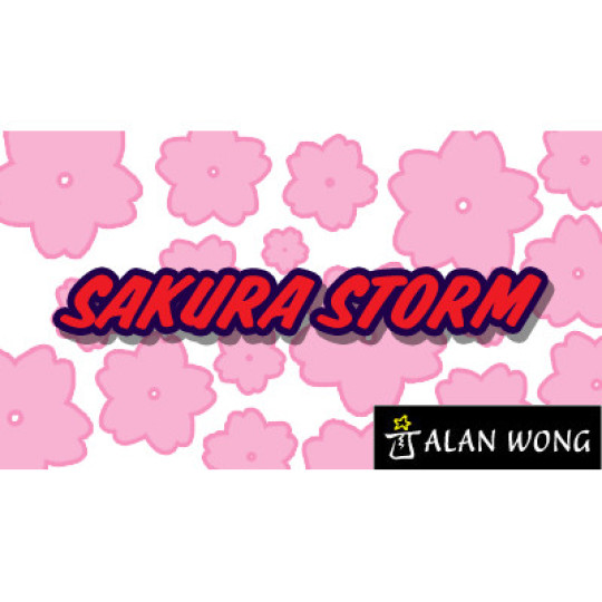 Sakura Storm by Alan Wong