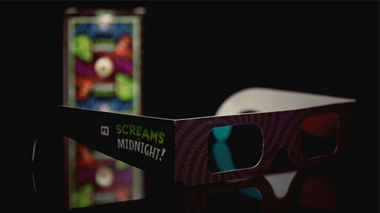 Screams at Midnight (3D-Glasses INCLUDED) - Pokerdeck