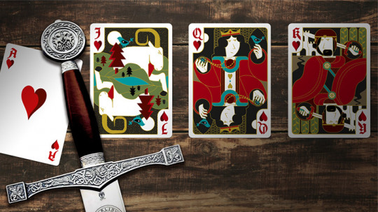 Secret Tale Black Knight - Pokerdeck