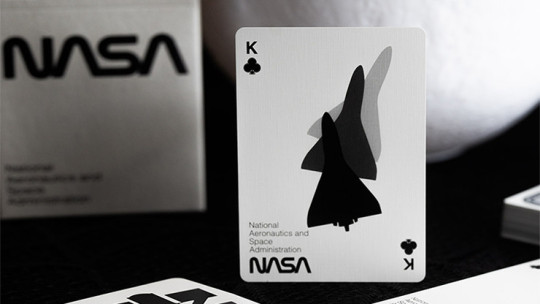 Silver Foil NASA Worm - Pokerdeck