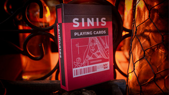 Sinis (Raspberry and Black) by Marc Ventosa - Pokerdeck