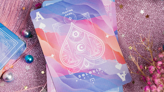 Solokid Rainbow Dream (Purple Blue) by Solokid Playing Card Co. - Pokerdeck