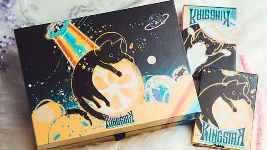 Space Cat V2 Collector's Box Set by King Star - Pokerdeck