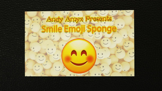 Sponge Emoji SMILE FACE (4PK.) by Andy Amyx