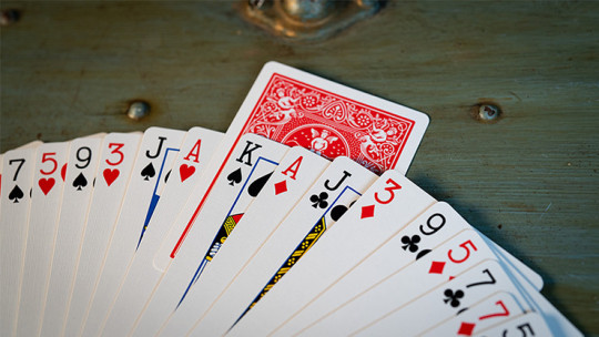 SURE SPLIT Invisible Deck Bicycle (Red) by Murphy's Magic SURE SPLIT Invisible Deck Bicycle (Red) by Murphy's Magic