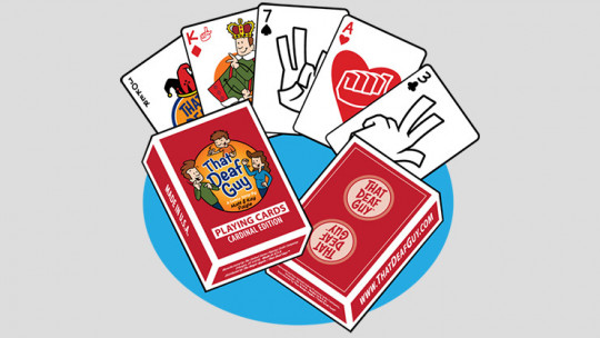 That Deaf Guy RED Cardinal Edition - Pokerdeck