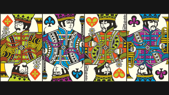 The Beatles (Green) by theory11 - Pokerdeck