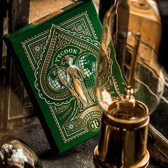 Tycoon Playing Cards Green