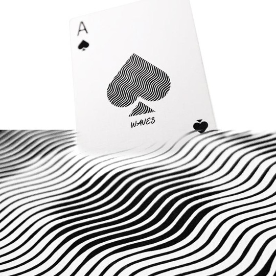 Waves Playing Cards