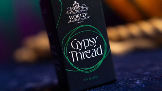 WGM UV GLOW GYPSY THREAD GREEN REFILL SPOOL by Murphy's Magic