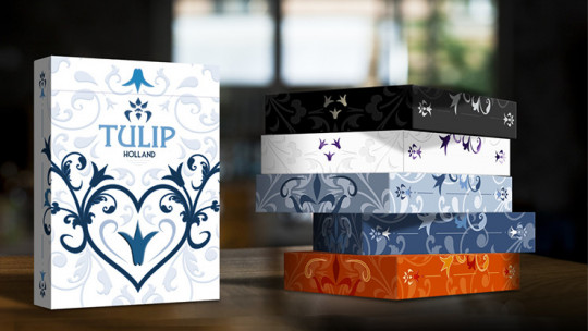 White Tulip Dutch Card House Company - Pokerdeck