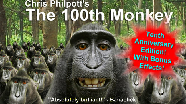 10th Anniversary 100th Monkey Multi-Language by Chris Philpott