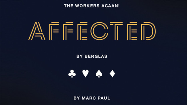 Affected by Berglas (Gimmick and online instructions) by Marc Paul & Kaymar Magic