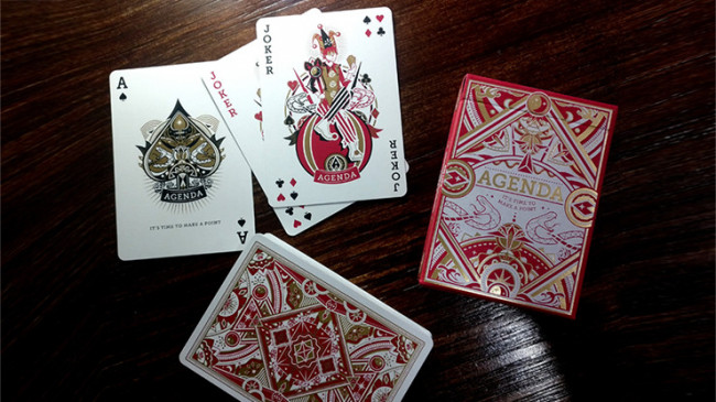 Agenda Red Premium Edition - Pokerdeck
