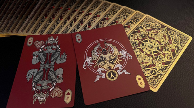 Asura Deluxe (Red) - Pokerdeck