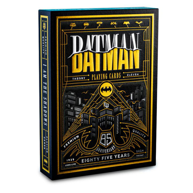 Batman 85th Anniversary Playing Cards by Theory11