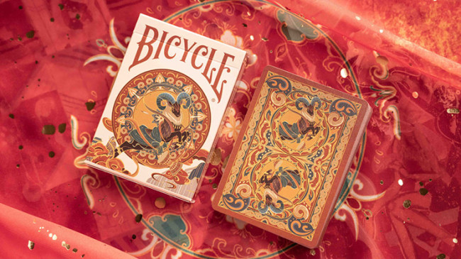 Bicycle Chinese Zodiac (Goat) by US Playing Card Co - Pokerdeck