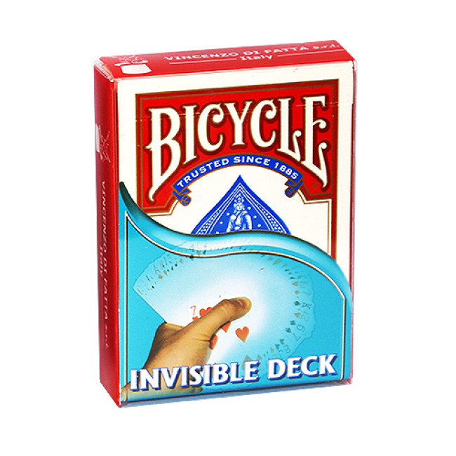 Bicycle - Invisible deck - Red back