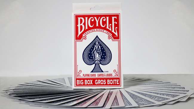 Bicycle Jumbo ESP 50 Cards Blue (10 of each Square, Wavy Lines, Star, Circle and Cross) by Murphy's Magic