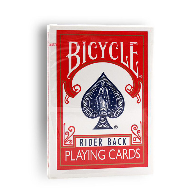 Bicycle - Poker Deck - Rider back - Old Case Red back