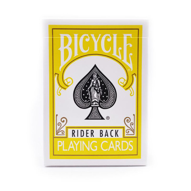 Bicycle - Poker Deck - Yellow back