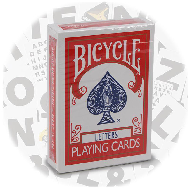 Bicycle - Special Letters (+10 routines) - Red back - Bicycle Spezial/Gaff