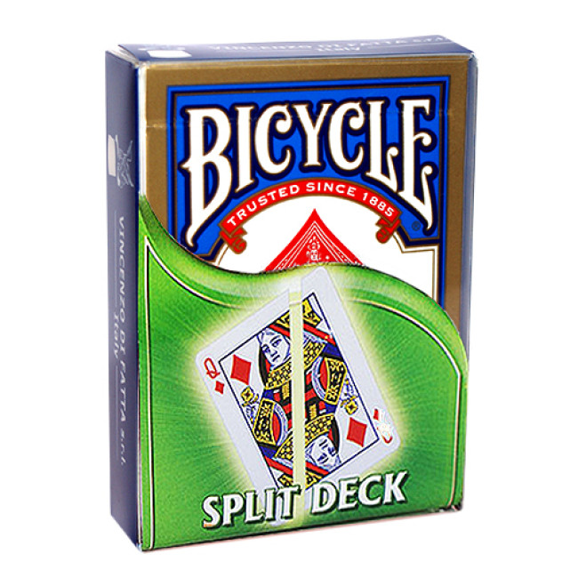 Bicycle - Split deck - Blue back