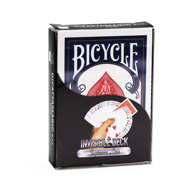 Bicycle - Supreme Line - Invisible deck - Blue back