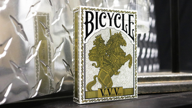 Bicycle VeniVidiVici Metallic by Collectable - Pokerdeck