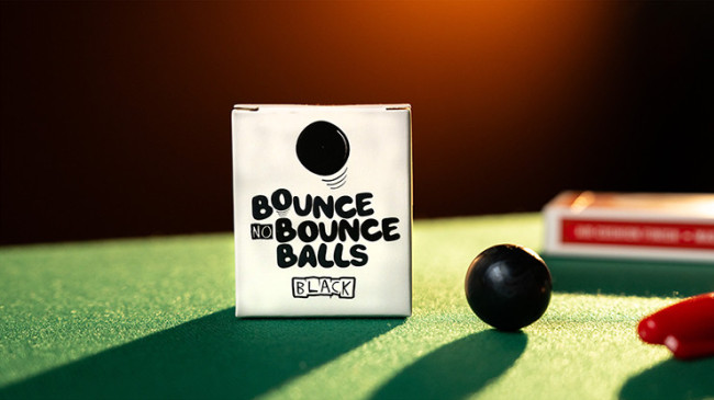 Bounce no Bounce Balls BLACK by Murphy's Magic