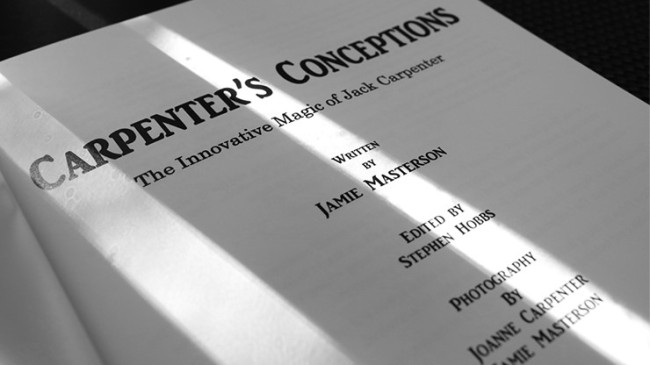 Carpenter's Conceptions by Jack Carpenter and Jamie Masterson - Buch