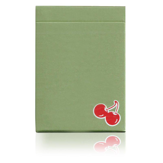 Cherry Casino House Deck Playing Cards (Sahara Green)