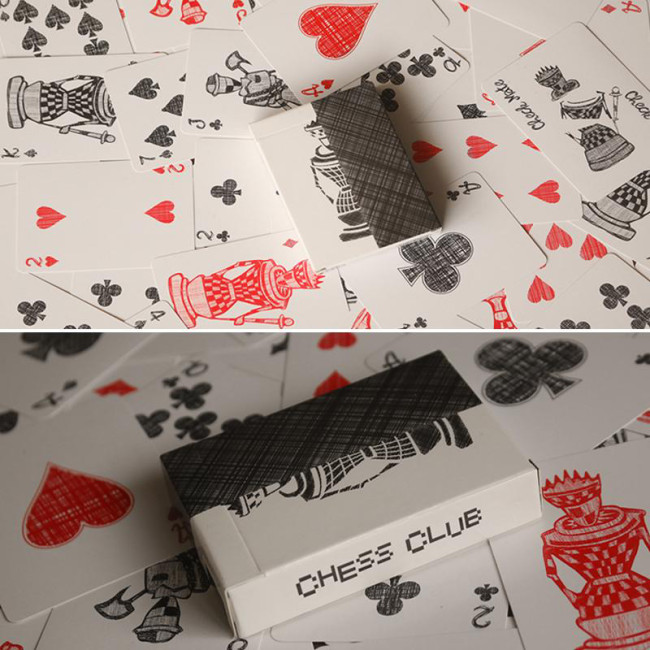 Chess Club Limited Edition Playing Cards by Magic Encarta