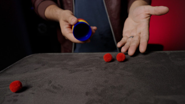 CUPS AND BALLS (Gimmicks and Instructions) by Apprentice Magic