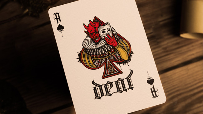 Deal with the Devil (Golden Contract) UV Foiled Edition by Darkside Playing Card Co - Pokerdeck