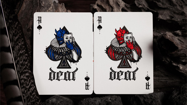 Deal with the Devil (Scarlet Red) UV by Darkside Playing Card Co - Pokerdeck