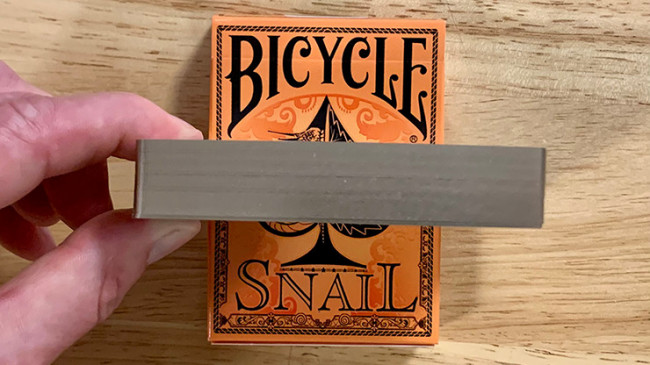 Gilded Bicycle Snail (Orange) - Pokerdeck