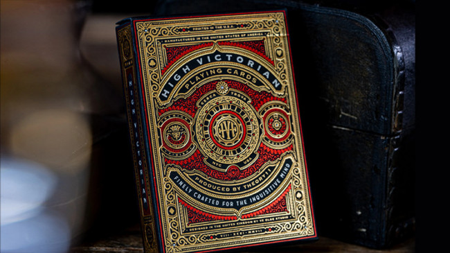 High Victorian (Red) by theory11 - Pokerdeck