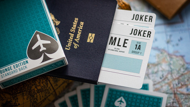 Lounge Edition in Terminal Teal by Jetsetter - Pokerdeck