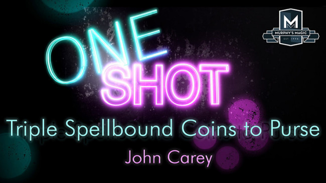 MMS ONE SHOT - Triple Spellbound Coins to Purse by John Carey - Video - DOWNLOAD