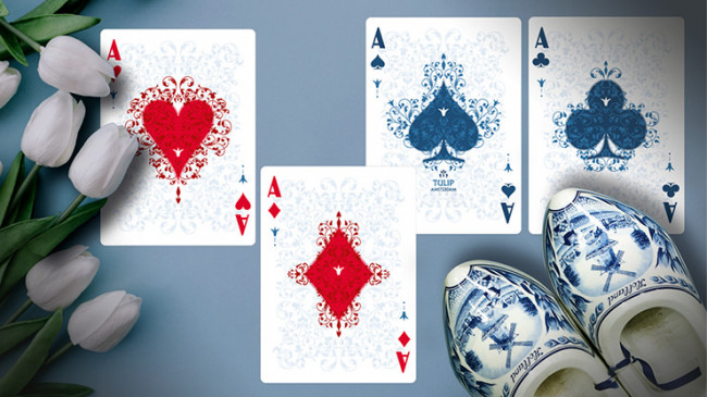 Music Box Collector's Set Dutch Card House Company - Pokerdeck