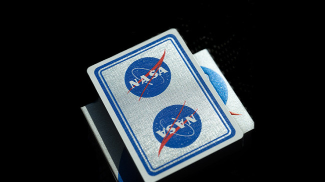 NASA Foil Meatball Logo - Pokerdeck